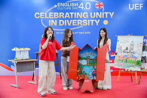 Faculty of English 99ok123ers as Global Travellers through English Culture Day 4.0