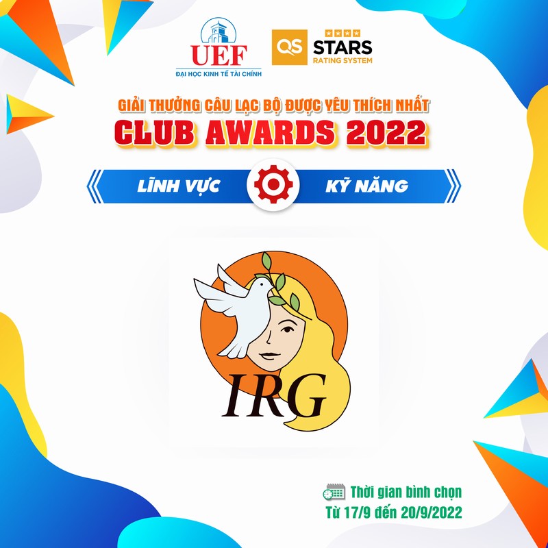 CÂU LẠC BỘ TUỔI TRẺ VÌ CỘNG ĐỒNG IRG